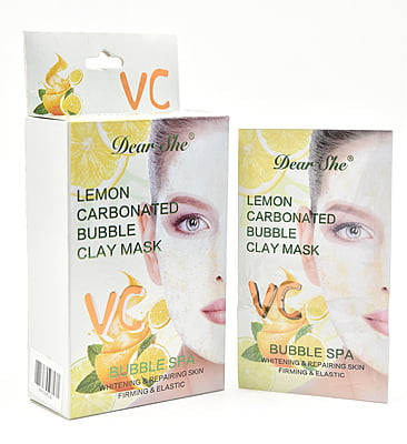 MASCARILLA FACIAL BURBUJA CARBONADA DEAR SHE