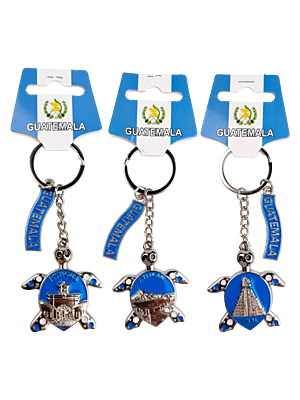 RECUERDO LLAVERO TORTUGA GUATEMALA